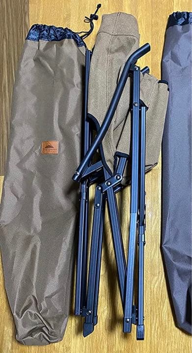 焚き火 ローチェア 難燃チェア カーキ コットン生地