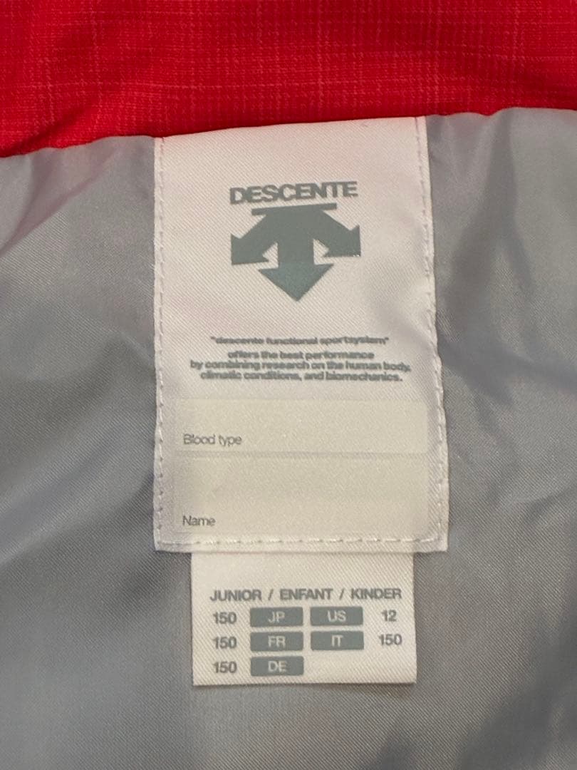 美品DESCENTE MoveSport スキーウェア上下セット デサント