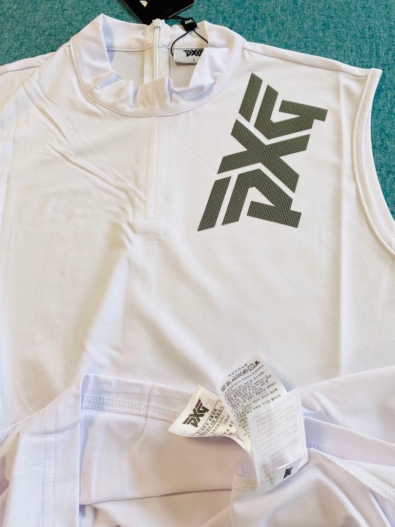 PXGゴルフレディースウェアノースリープシャツ