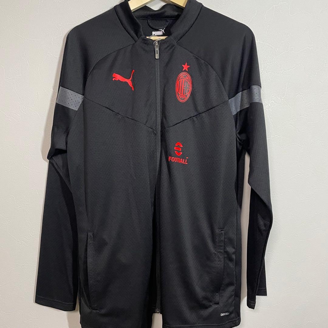 【新品未使用】PUMA ACミラン 22/23ブラックジャージ上下セット L