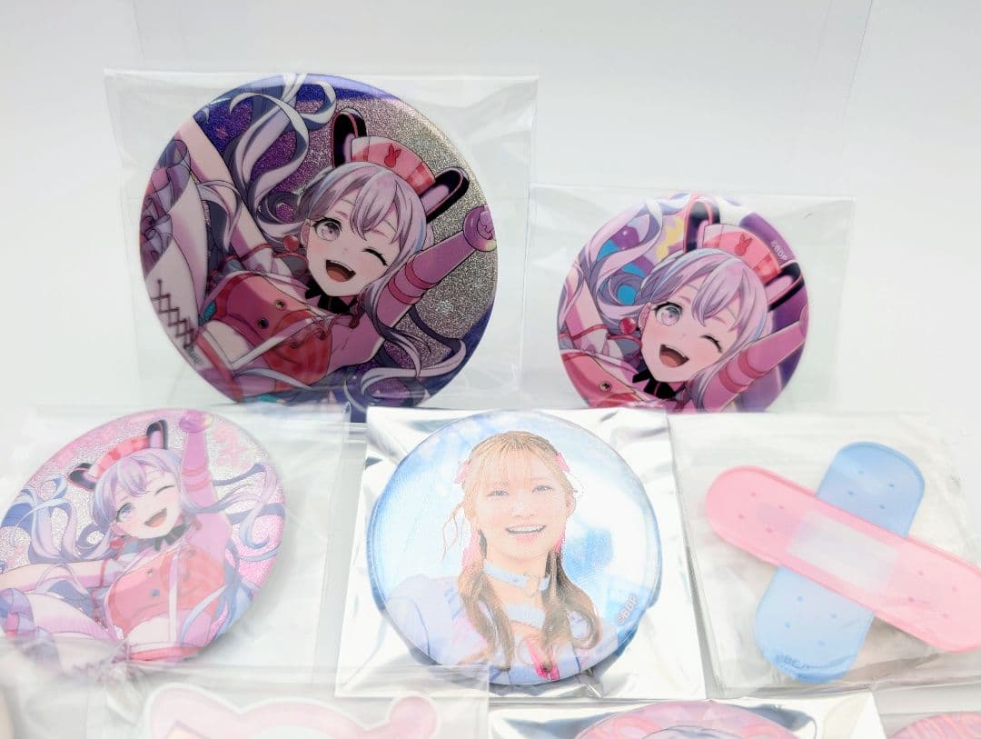 夢限大みゅーたいぷ 宮永ののか 缶バッジ＆クリップセット BanG Dream!
