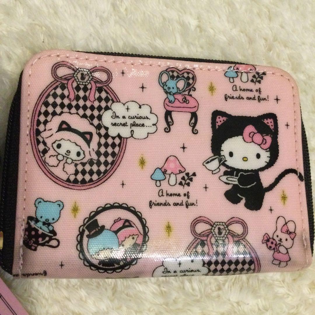 新品　サンリオ　オリジナル　50周年　カードケース　クロネコ　しっぽ付