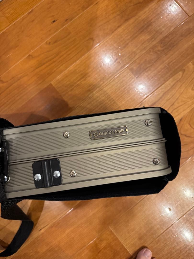 QUICKCAMP 折りたたみ フルメッシュキッチンテーブル QC-MKT VT