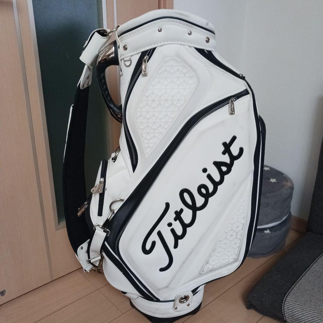 Titleist キャディバッグ ホワイト/ブラック