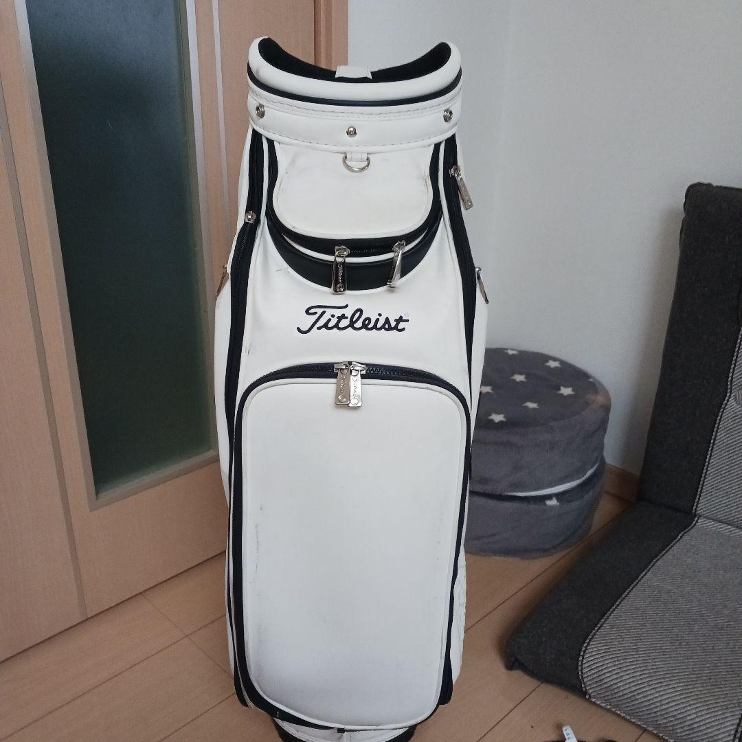 Titleist キャディバッグ ホワイト/ブラック