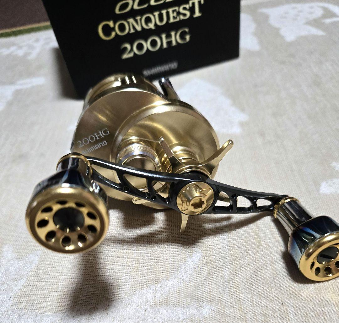シマノ オシアコンクエスト200HG ・リブレハンドル セット売り