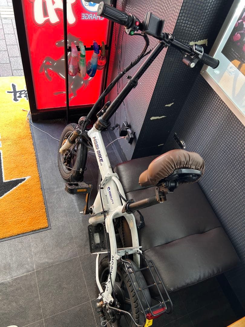 MOBIKE 電動アシスト自転車 ホワイト