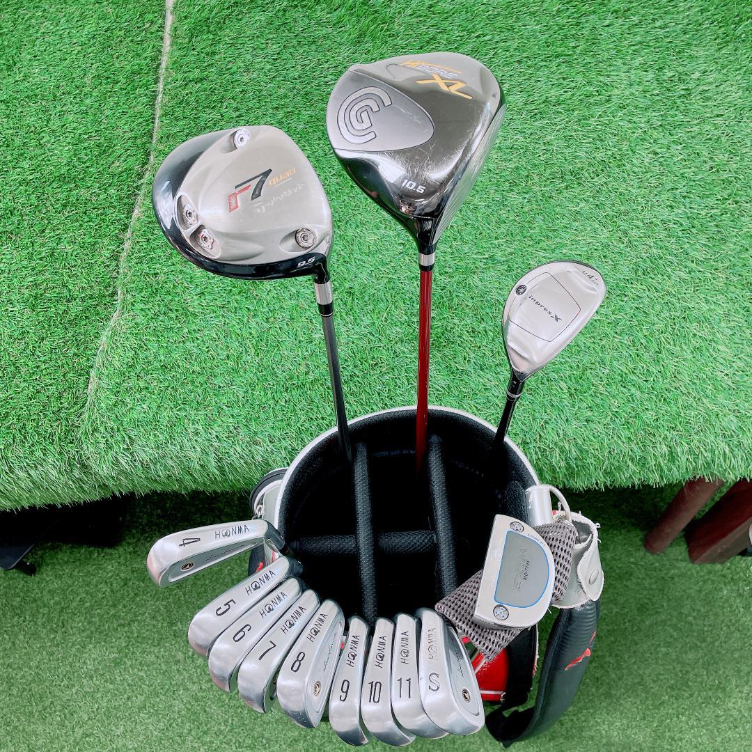 TaylorMade r7 13本セット メンズゴルフクラブ　N2169