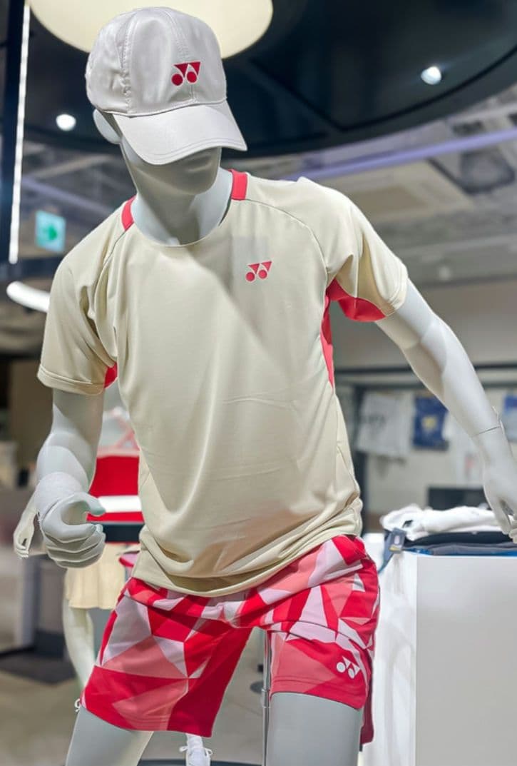 【9月30日まで値下げ】YONEX ゲームシャツ アイスベージュ L