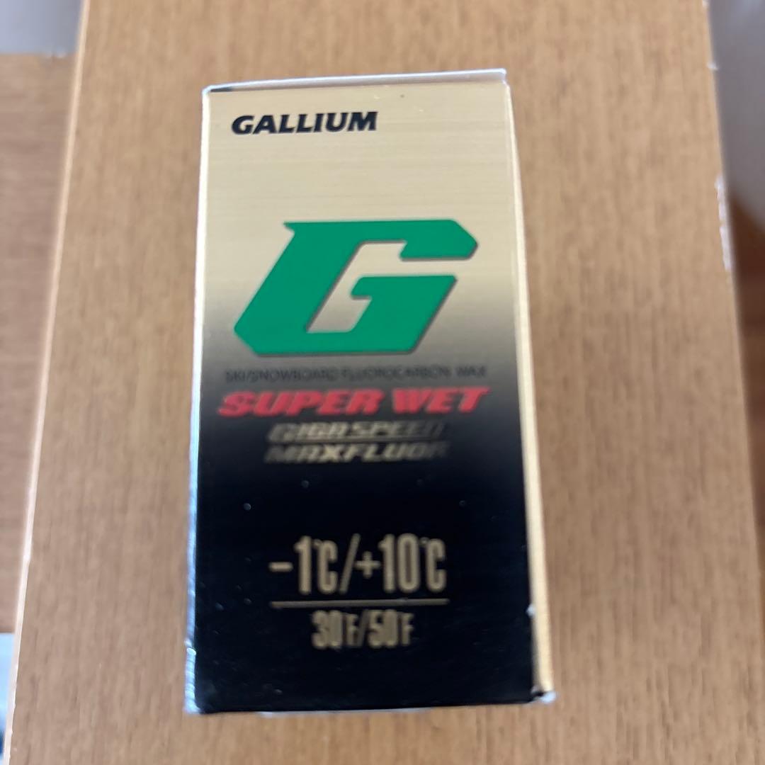 GALLIUM SUPER WET スキー・スノーボードワックス 30ml