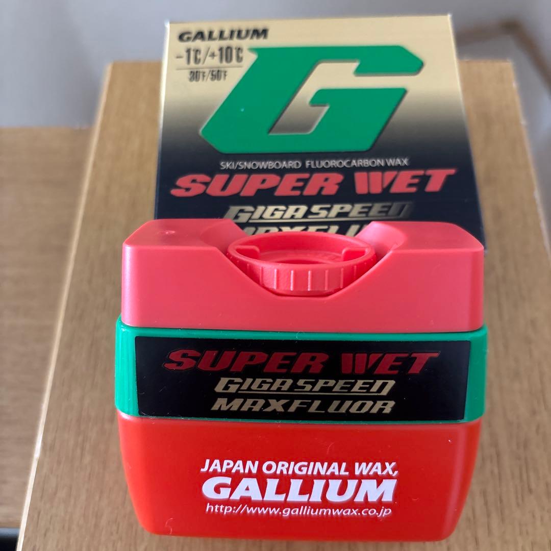 GALLIUM SUPER WET スキー・スノーボードワックス 30ml