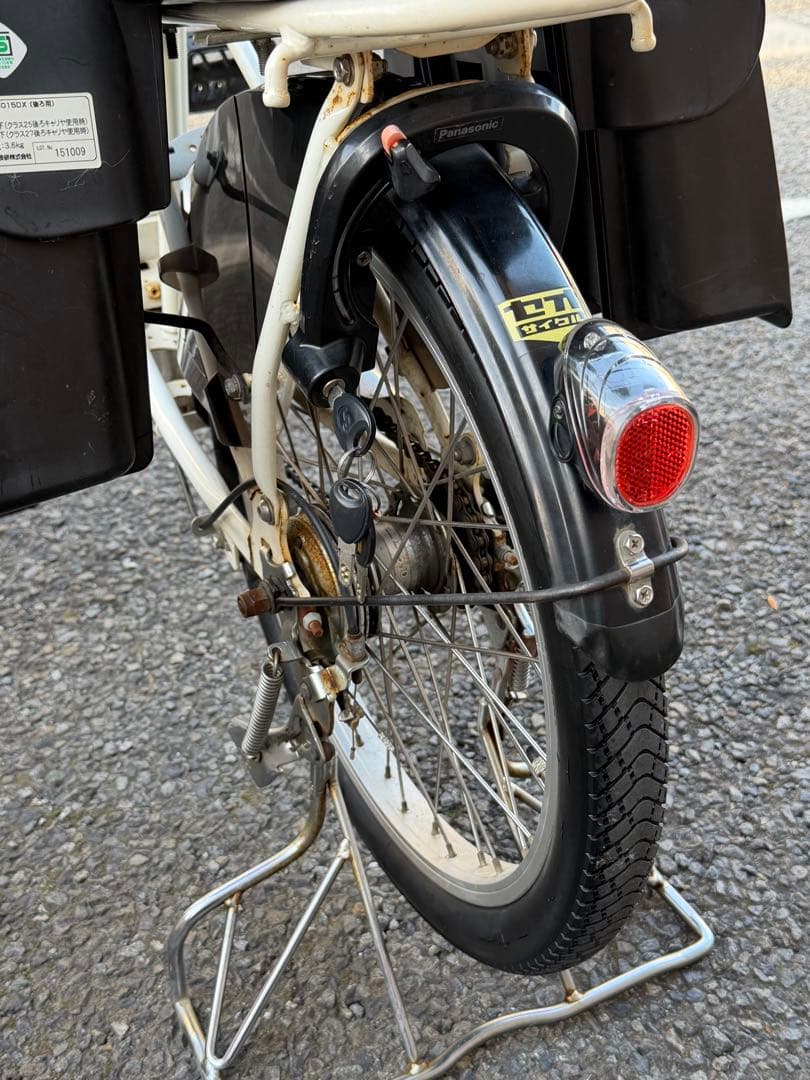 電動アシスト自転車 前後チャイルドシート付き パナソニック BE-ELMD03