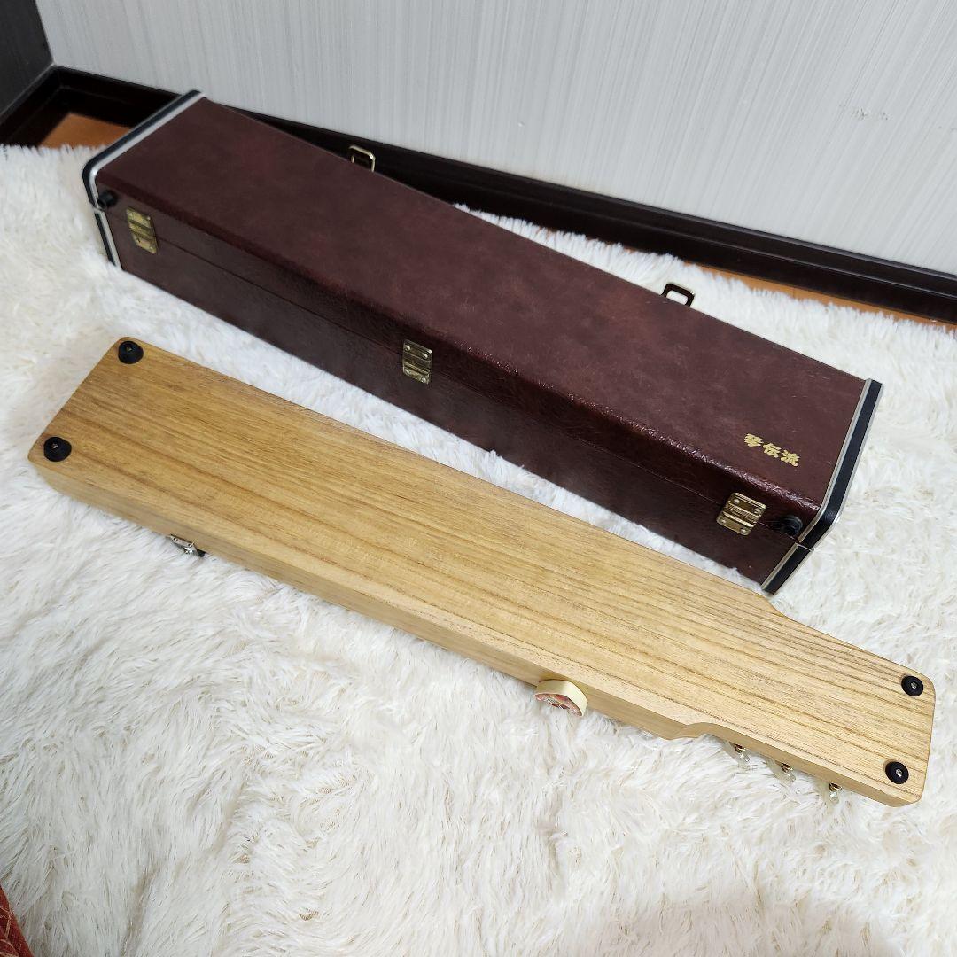 【新品5.2万円】琴伝流 敷島 クリア 総桐 大正琴