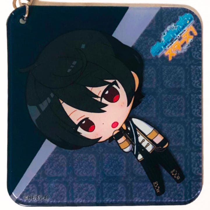 新品★あんスタ【朔間凛月】カラオケの鉄人★ふにふにコースター型ストラップ