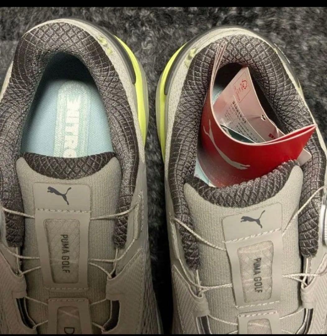 PUMAプーマシャドウキャットニトロディスクスパイクレスゴルフシューズ 25.5