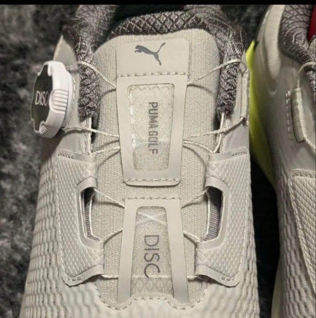 PUMAプーマシャドウキャットニトロディスクスパイクレスゴルフシューズ 25.5