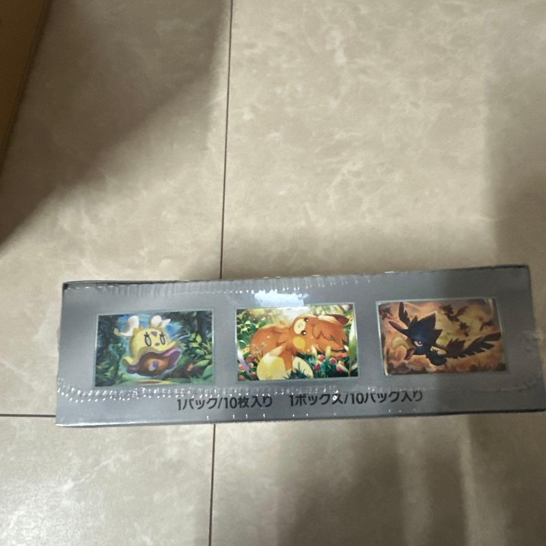 ポケモンカードゲーム シャイニートレジャーex Box シュリンク付き　ポケセン