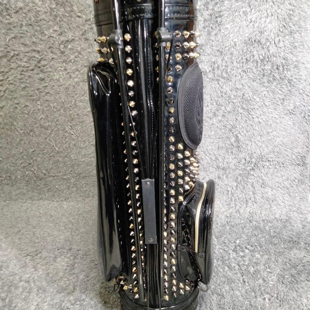 【良品】ラッセルノ スタッズ スタンドキャディバック ブラック