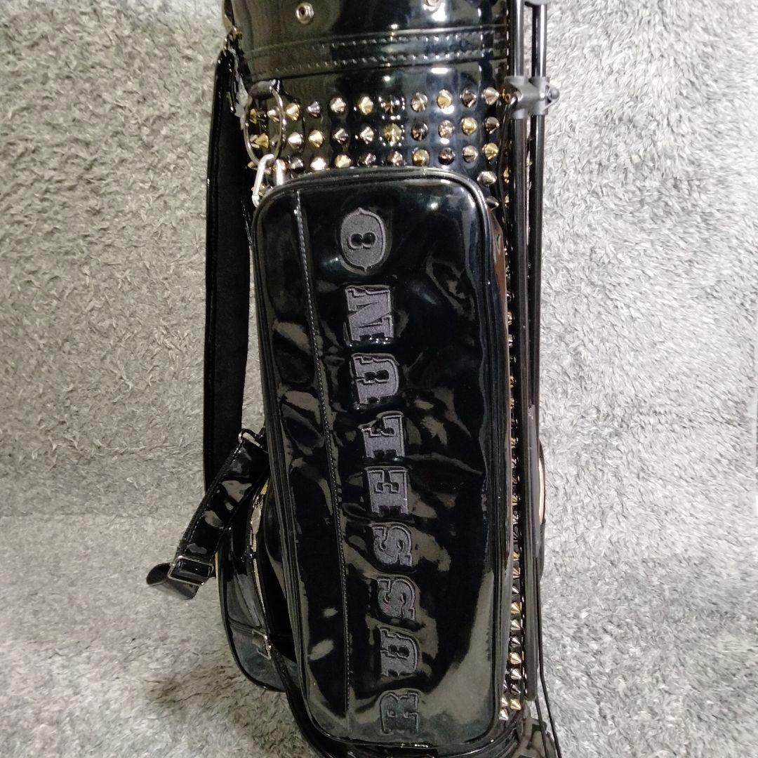 【良品】ラッセルノ スタッズ スタンドキャディバック ブラック