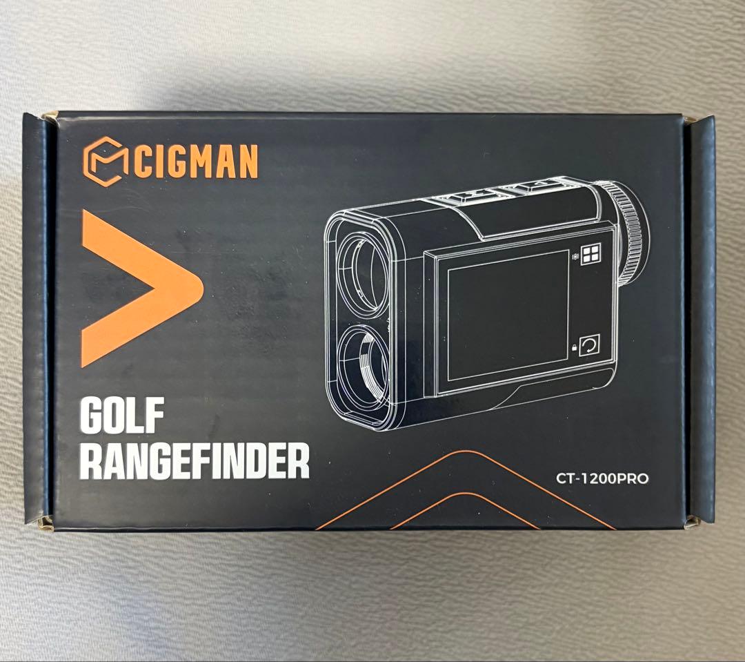 CIGMAN ゴルフレーザー距離計 2.4インチタッチスクリーン