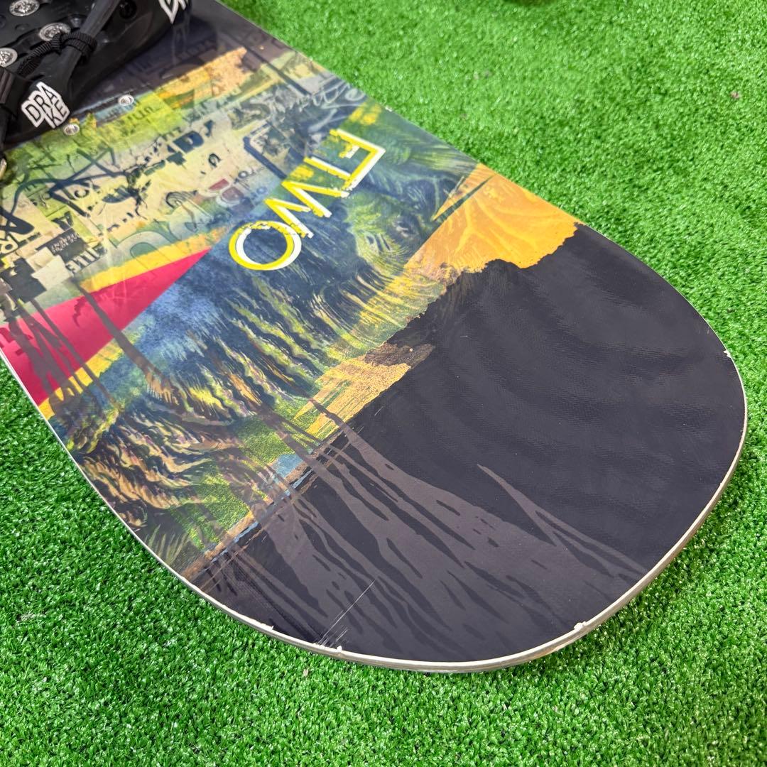 美品　FTWO REVERSE 152 DRAKE KING ビンディング　L