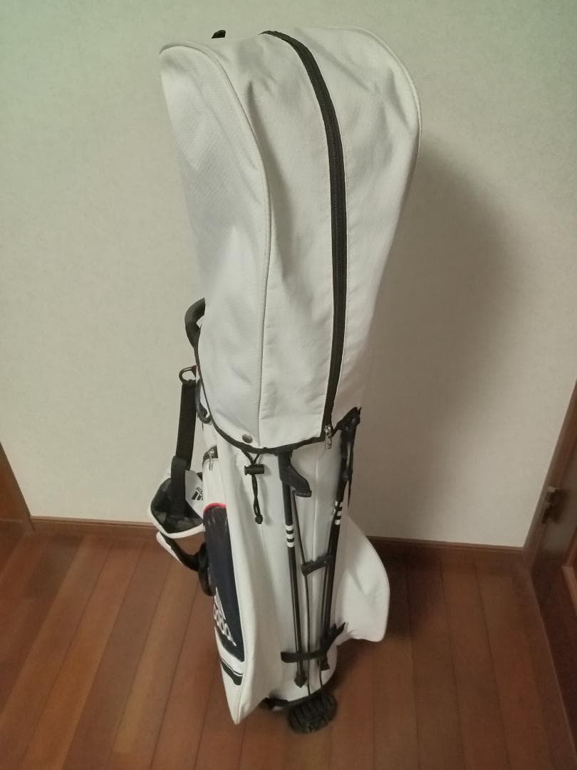★adidas★アディダス★スタンド式キャディバッグ★8.5インチ★赤/白/青★