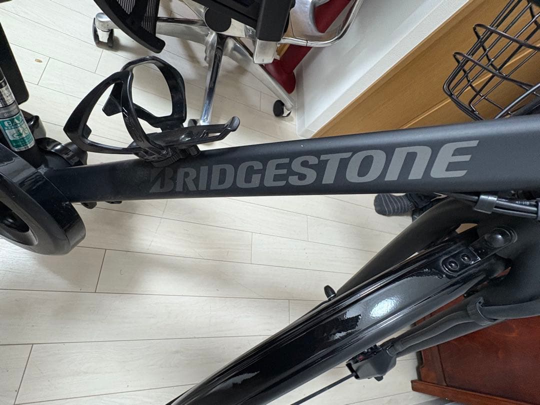 【2025年購入美品】BRIDGESTONE TB1e TB7B45 前カゴ付