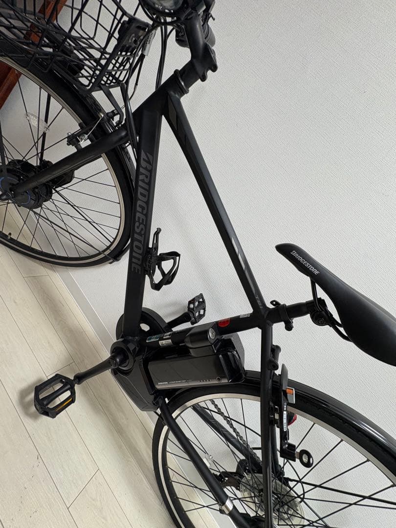 【2025年購入美品】BRIDGESTONE TB1e TB7B45 前カゴ付
