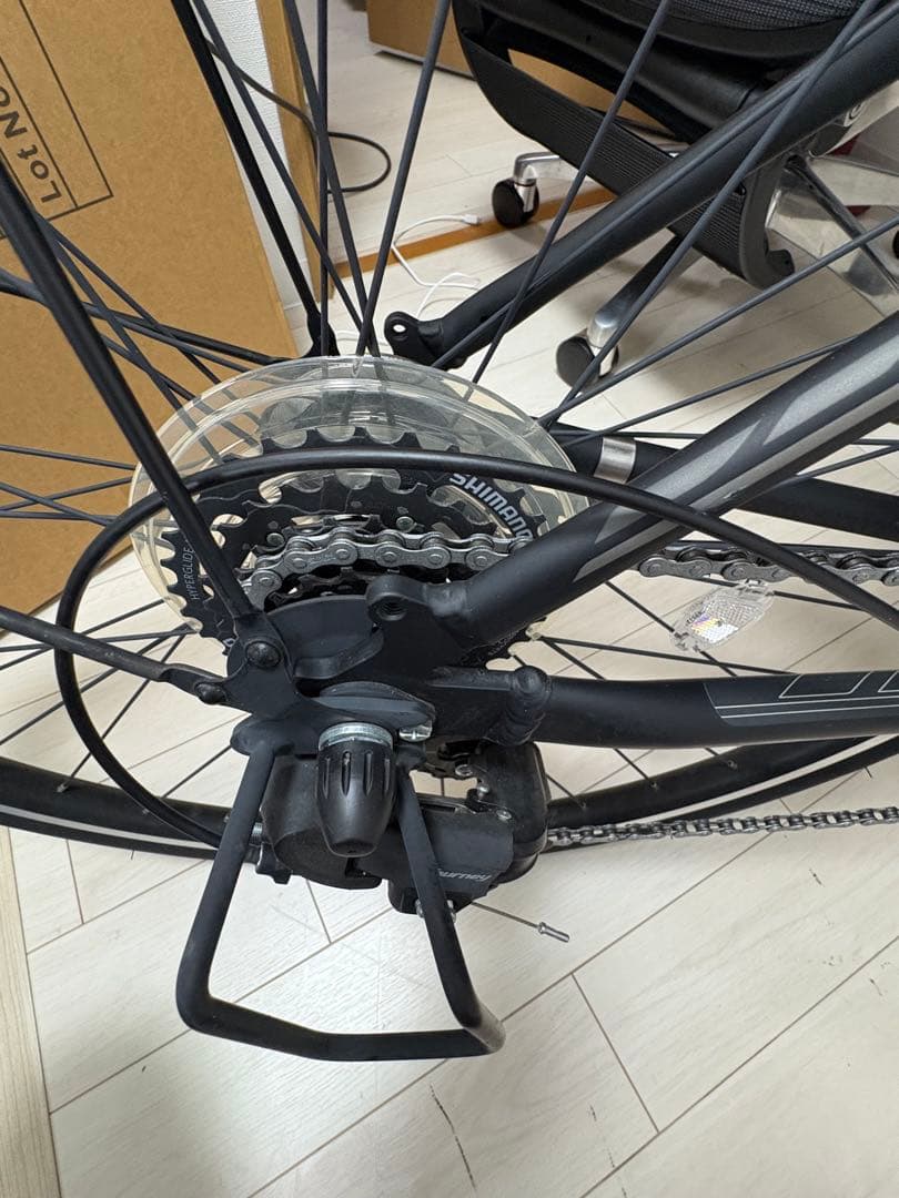 【2025年購入美品】BRIDGESTONE TB1e TB7B45 前カゴ付