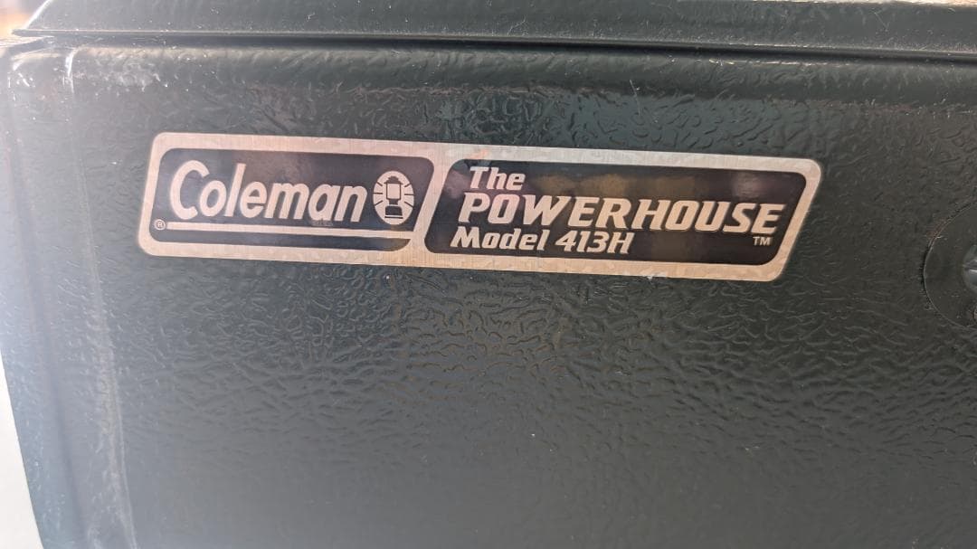 コールマン パワーハウスツーバーナーコンロ　MODEL 413Hキャンプ用品