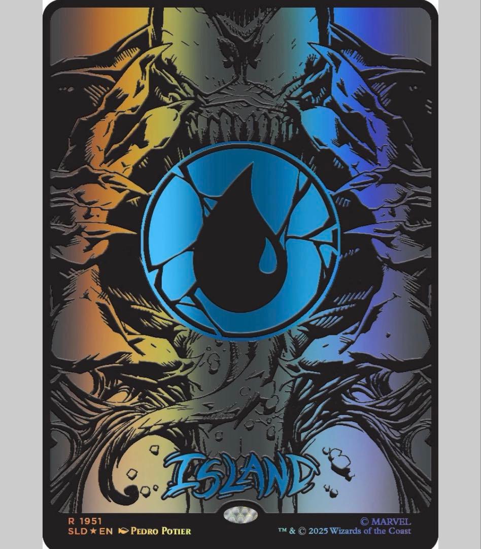 SecretLair スパイダーマン Mana Symbiote foil