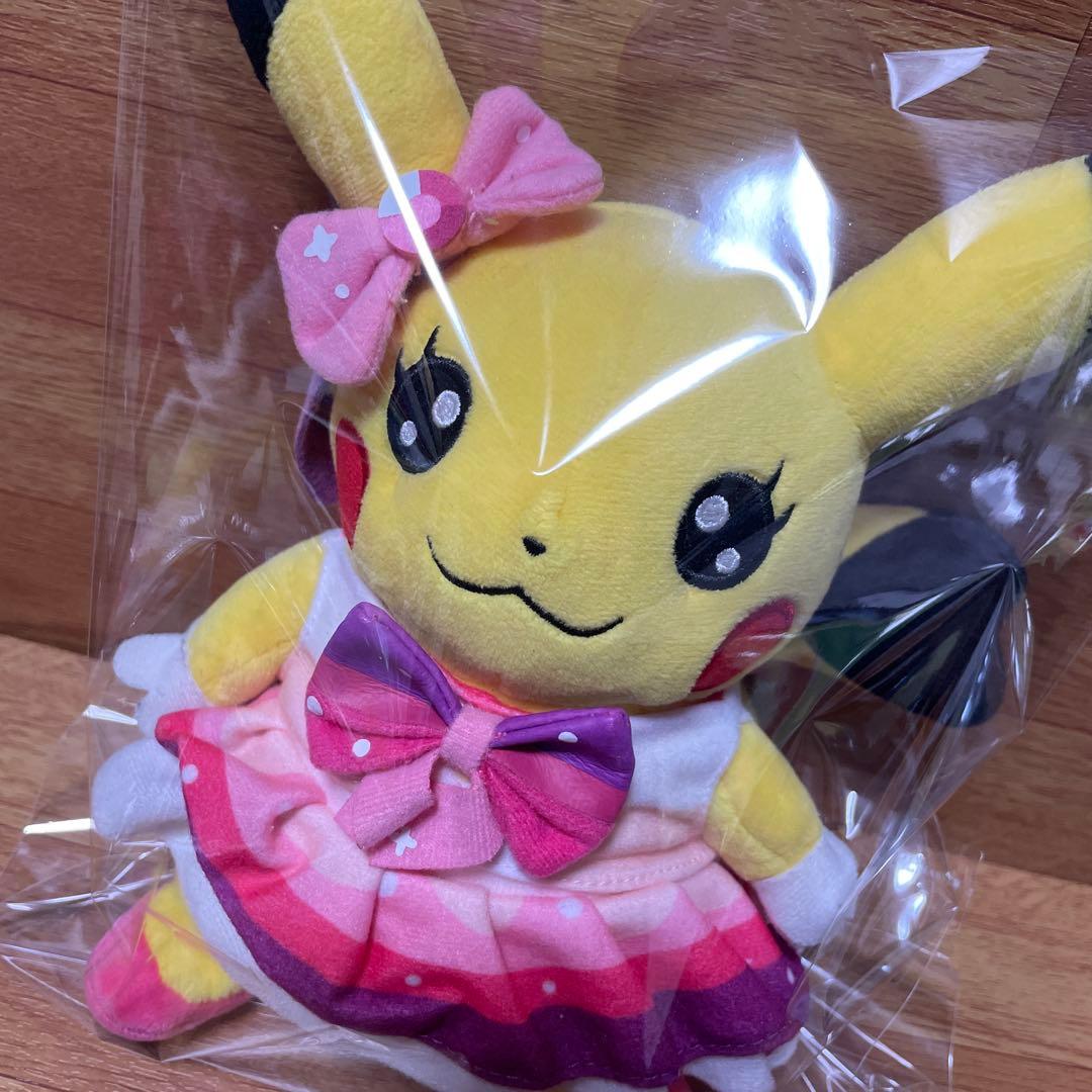 ポケモン アイドルピカチュウ ぬいぐるみ メスのすがた アイドルピカチュー ぬい