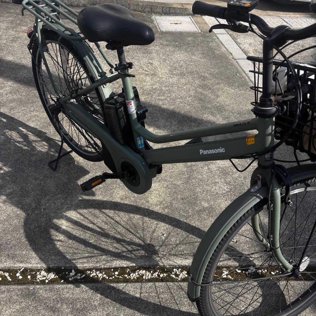 Panasonic ELST632 電動アシスト自転車 26インチマッドグリーン