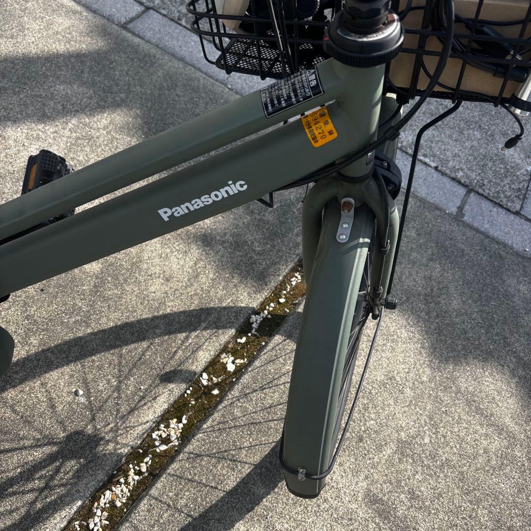Panasonic ELST632 電動アシスト自転車 26インチマッドグリーン