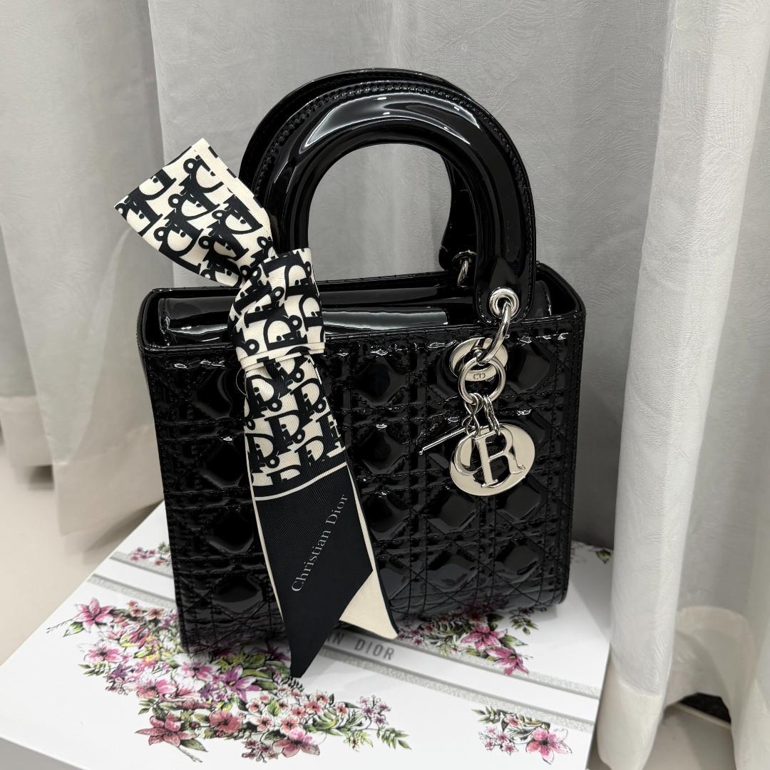 ✨美品✨ Dior ブラックキルティングショルダーバッグ