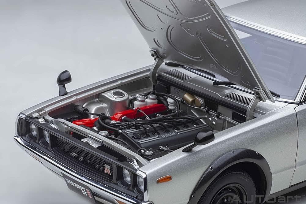 【未開封】NISSAN ケンメリGTR　シルバー