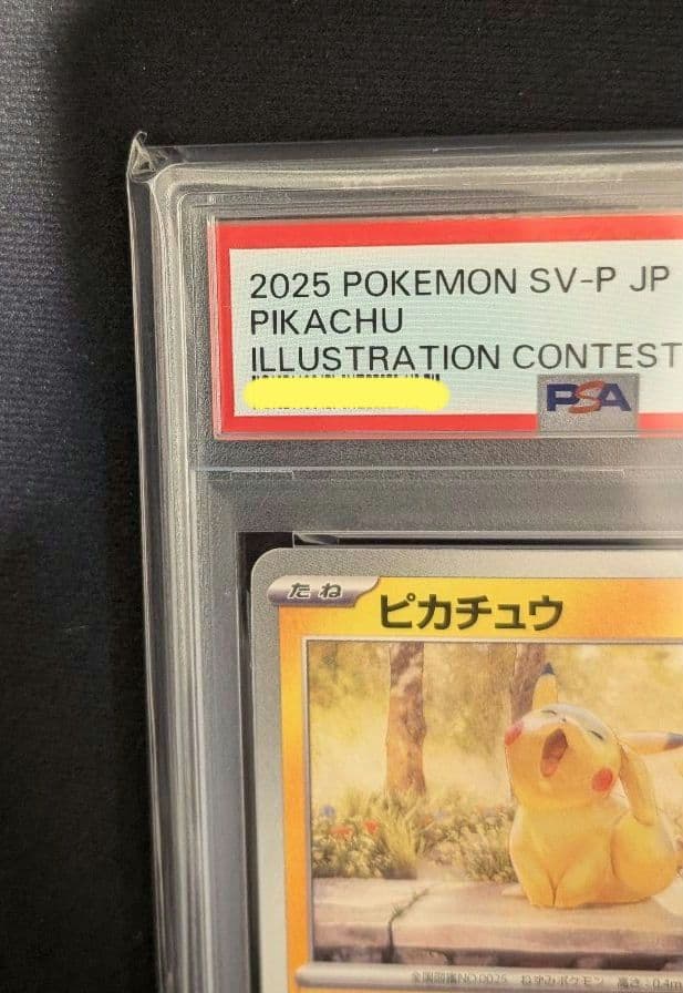 <超早い者勝ち‼️1点限り>ピカチュウ イラストレーションコンテスト PSA10