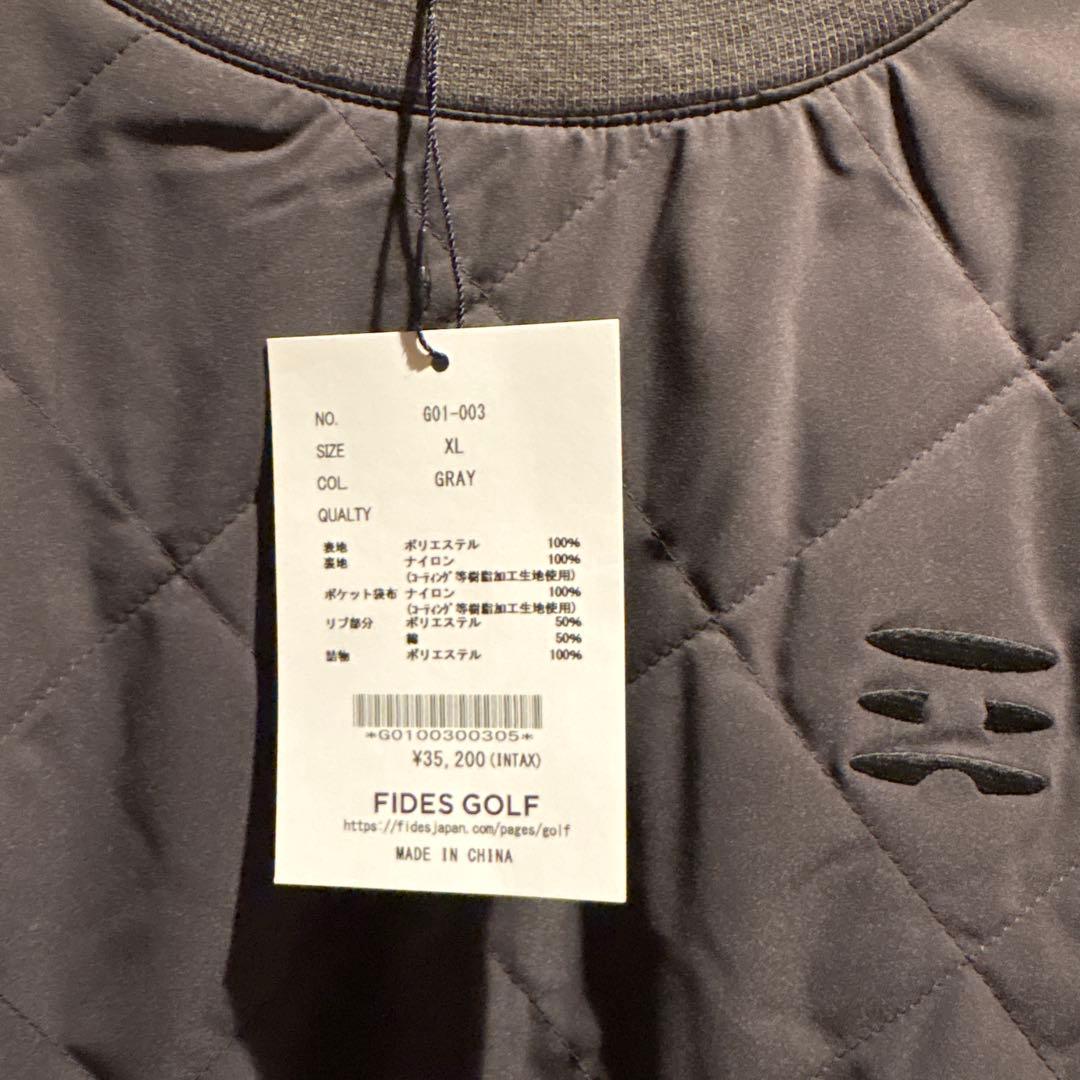 【T-t-t- 】FIDES GOLF グレー XL ジャケット