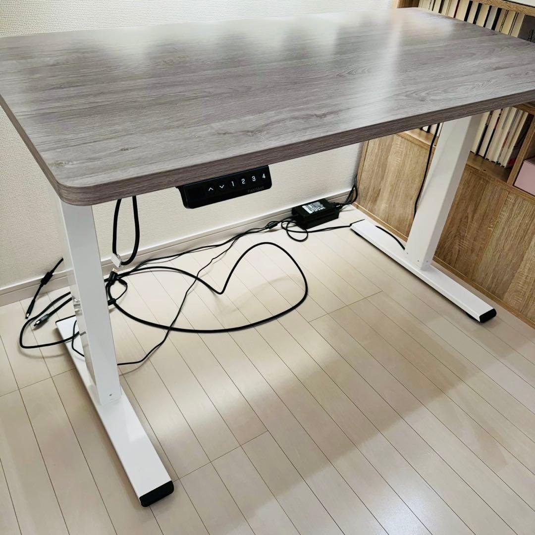 最終値下げ　FLEXISPOT 電動式スタンディングデスク幅120×奥行60
