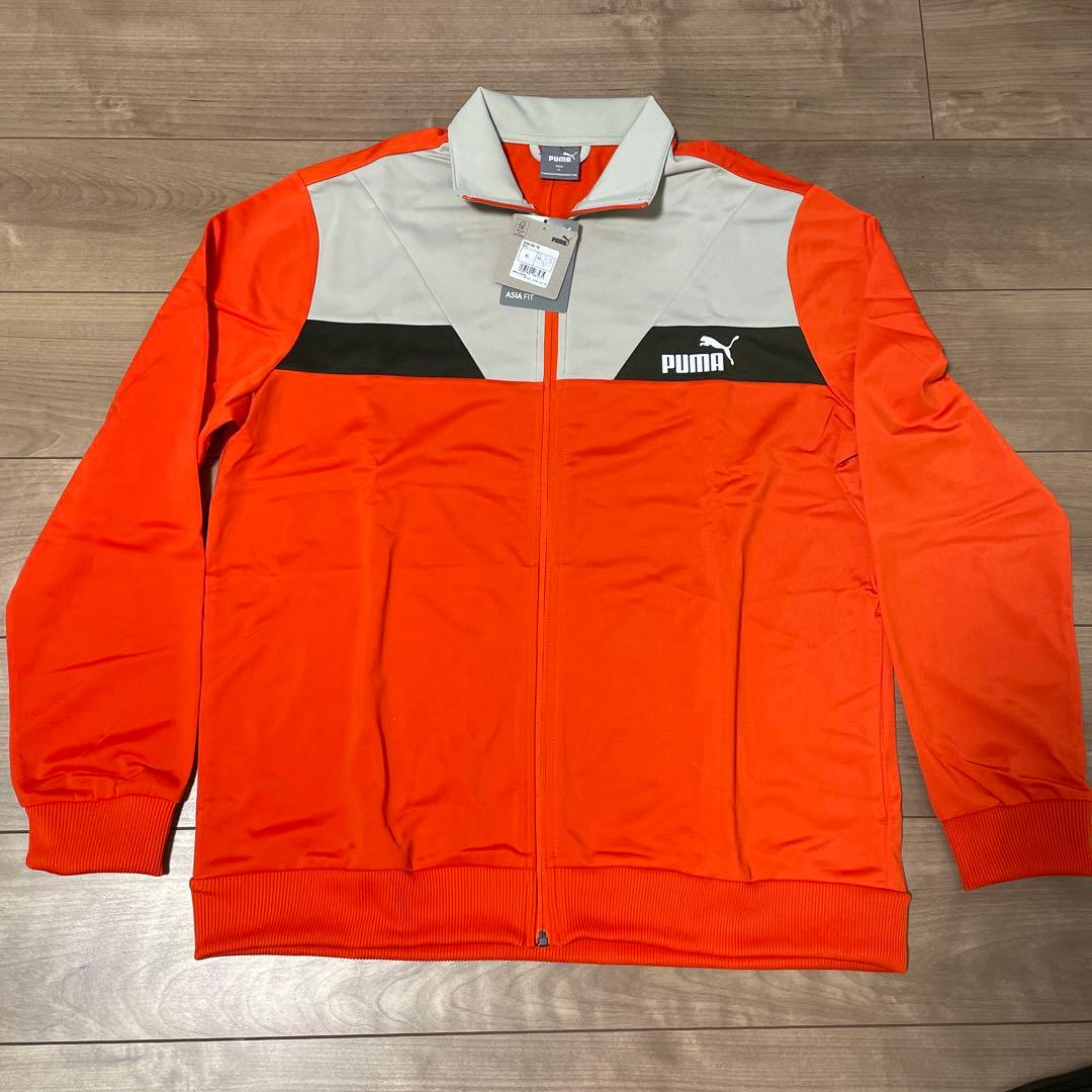 【新品未使用】プーマ　PUMAジャージ　上下セット　XL レッド