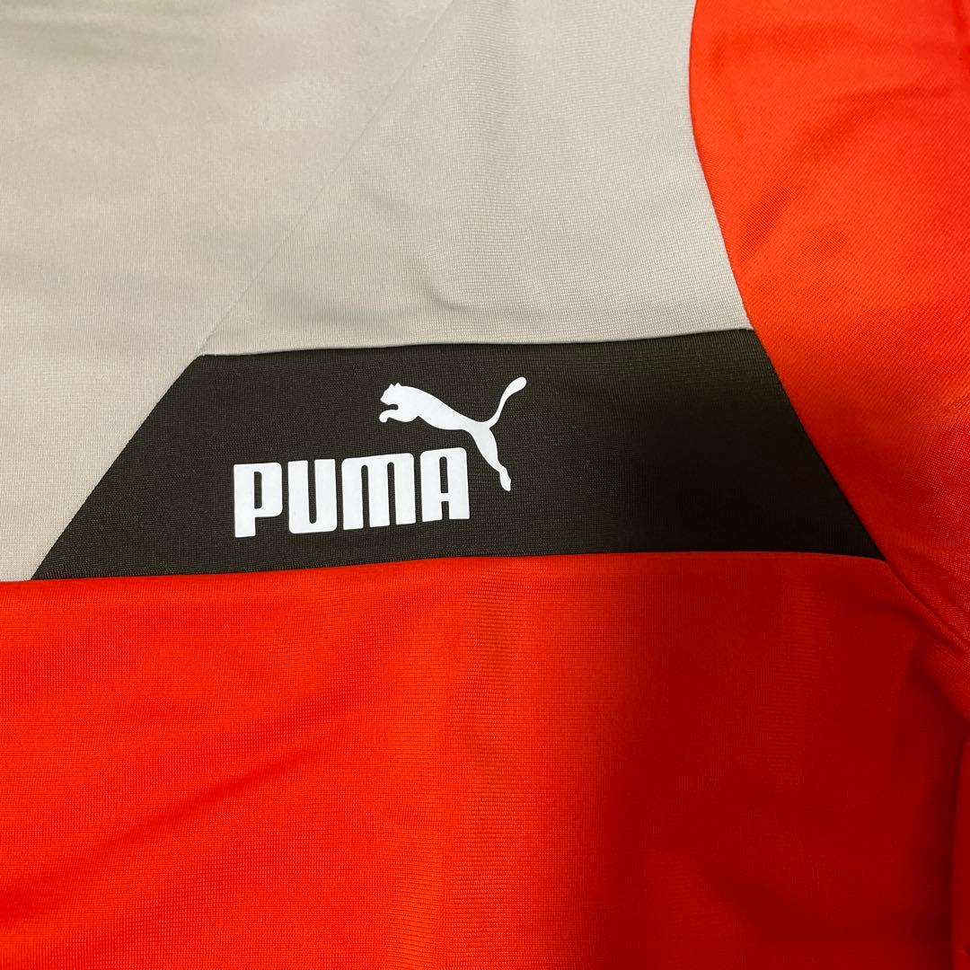 【新品未使用】プーマ　PUMAジャージ　上下セット　XL レッド