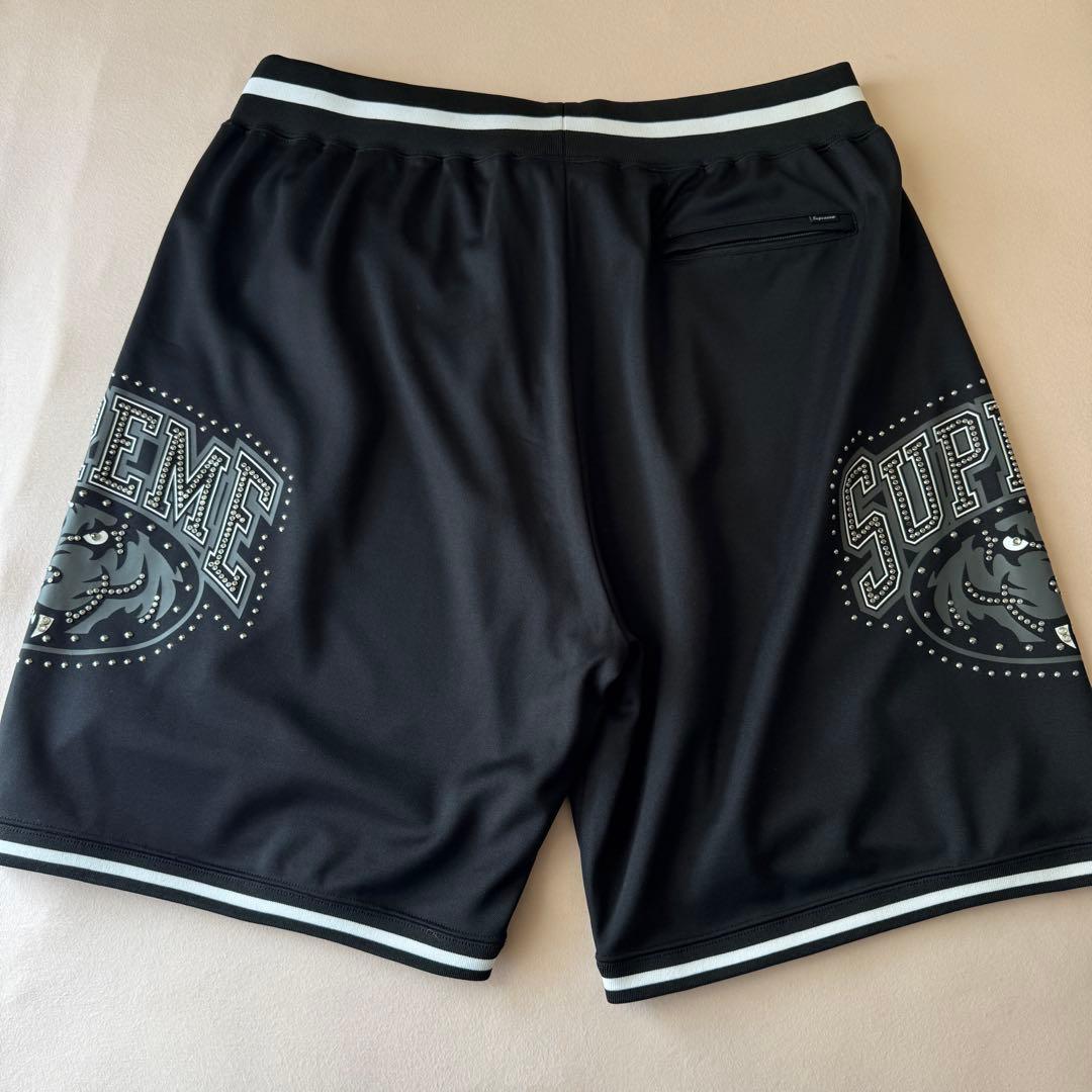 SUPREME 25SS スタッズ バスケットボール ショーツ　L ブラック