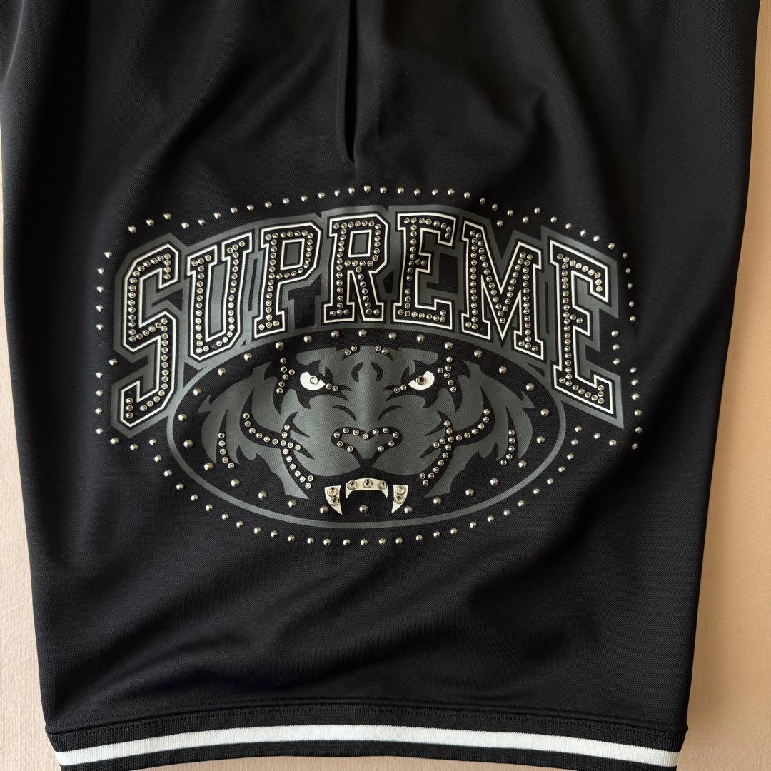 SUPREME 25SS スタッズ バスケットボール ショーツ　L ブラック