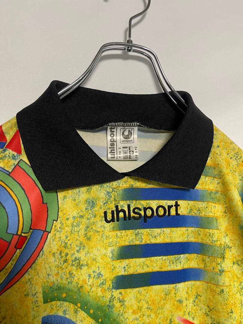 ★90s★uhlsport★ゴールキーパー ユニフォーム★長袖★サッカー★XL★