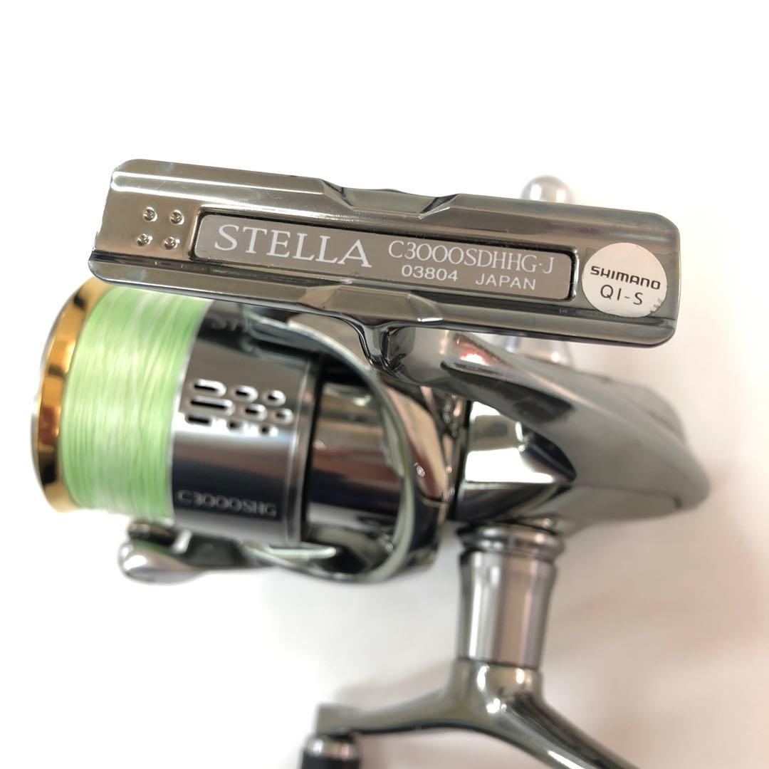 19 ステラ　c3000SDHHG 美品　エギング　シーバス　アルミスタンド付き