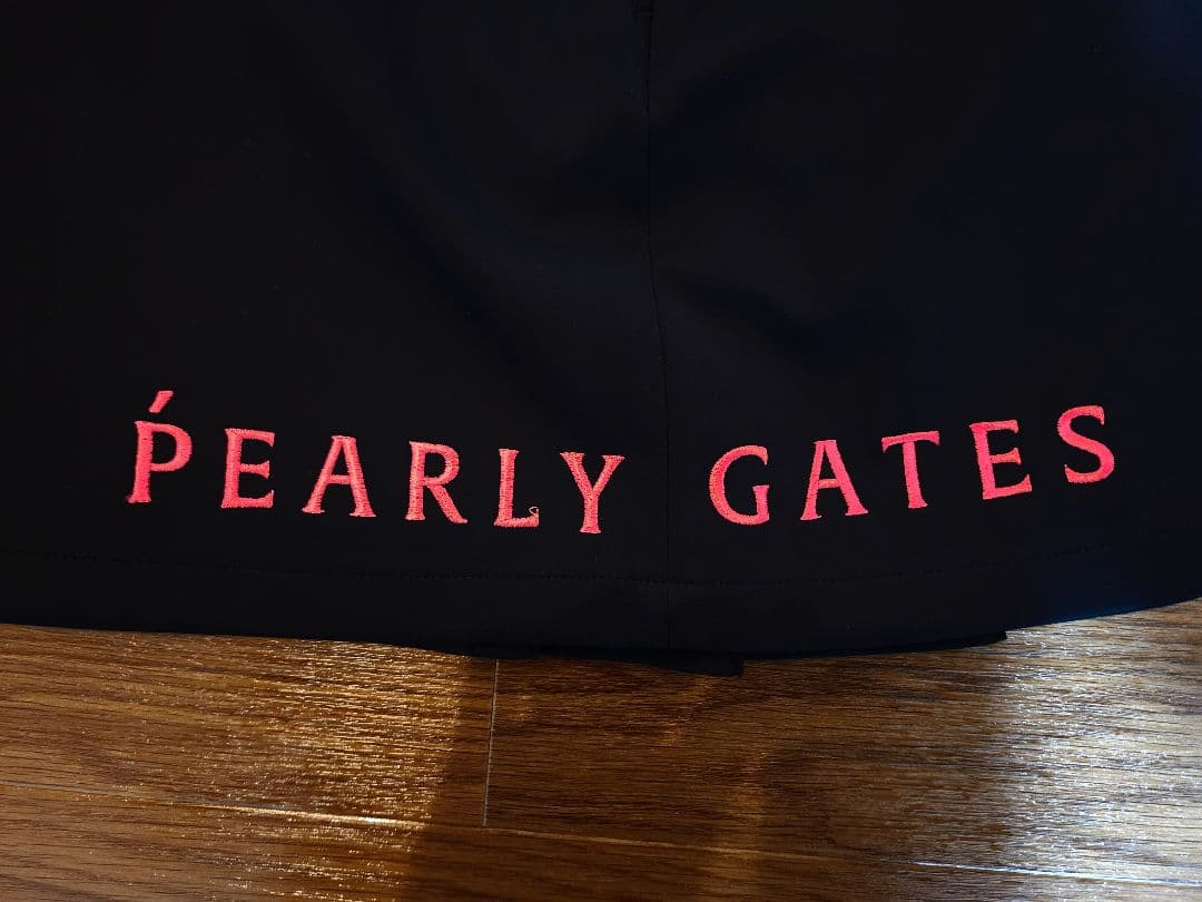 【極美品】PEARLY GATES プリーツスカート 黒