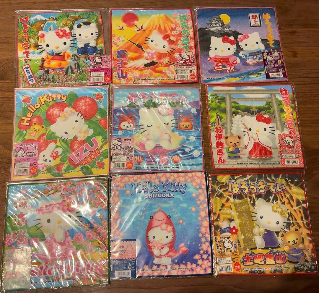 ご当地キティ ハンカチ まとめ売り
