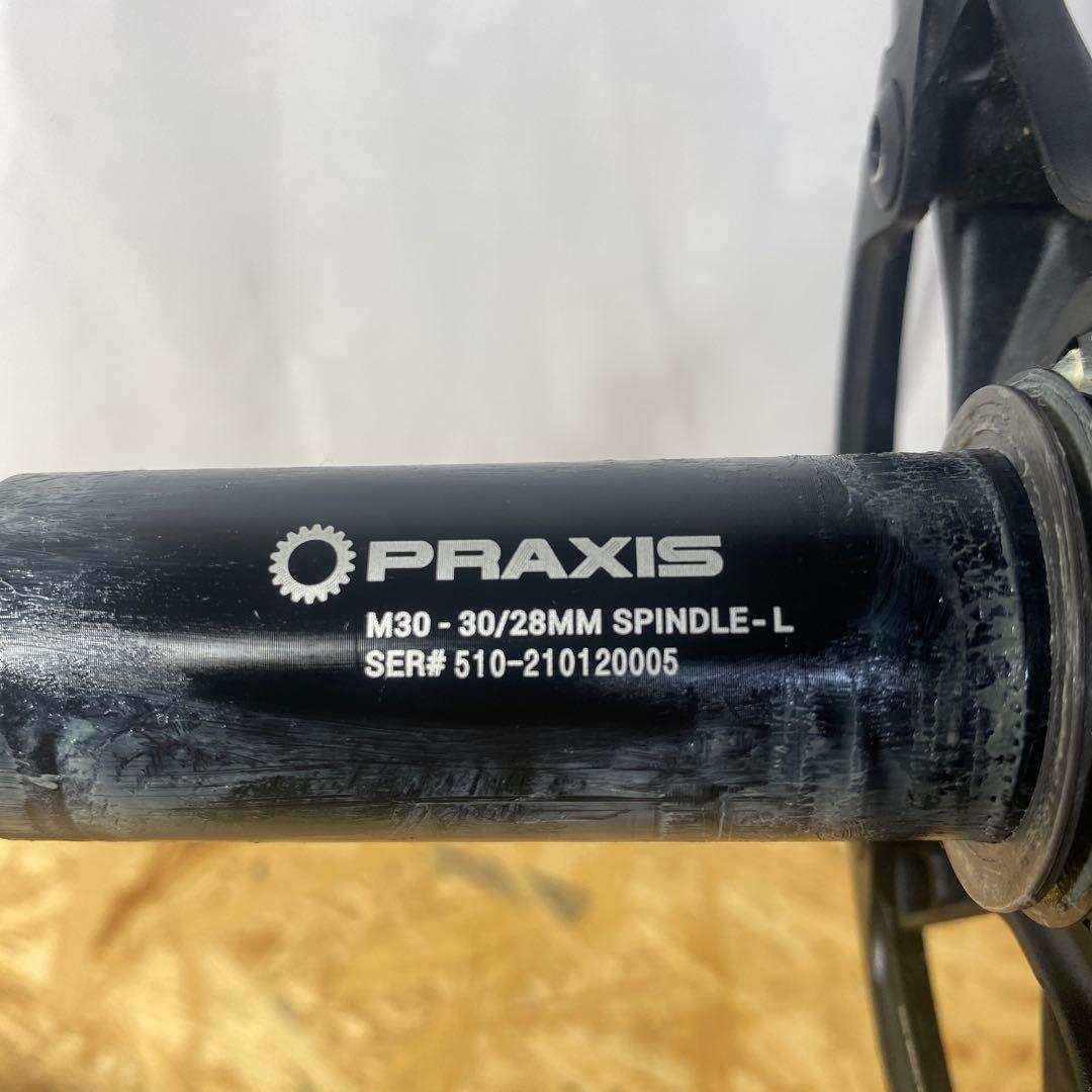 PRAXIS M30 CARBON クランクセット 165mm ZAYANTE