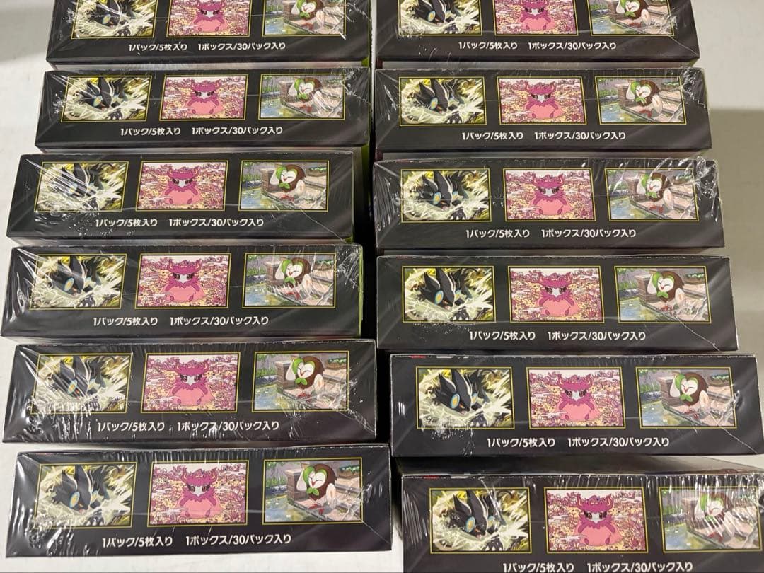 ポケモンカード　ムニキスゼロ　シュリンク付き　未開封 12BOX