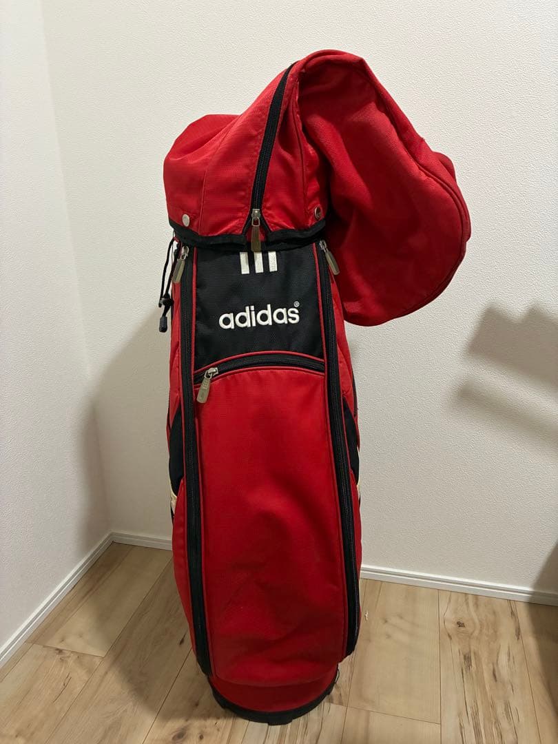 ゴルフキャディバッグ クラブ7本adidas アディダス